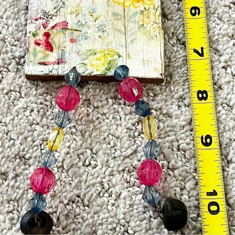 Demdaco? Hanging Angel Wall Plaque Roberts Beads Wire Blooming Grow Trust Change